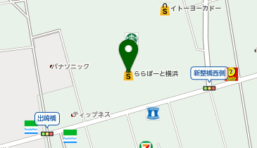 ヴィクトリアゴルフ ららぽーと横浜店の地図画像