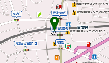青葉台カルチャープラザの地図画像