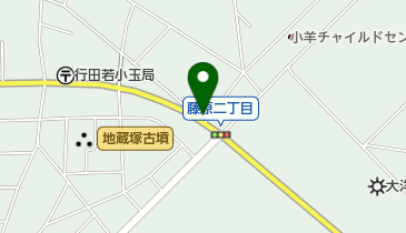 コインランドリー ホワイトピア 行田店の地図画像