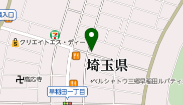 コインランドリー ホワイトピア 三郷早稲田店の地図画像