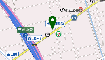 コインランドリーホワイトピア 三郷店の地図画像