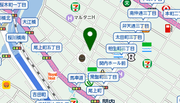 FRUITMINE(フルーツマイン) 馬車道本店の地図画像