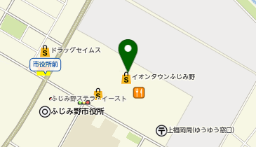QBハウス(キュービーハウス) イオンタウンふじみ野店の地図画像