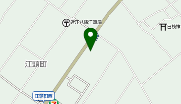 餃子のまえかわの地図画像