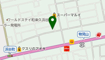 コインランドリー ホワイトピア はなかいどう店の地図画像