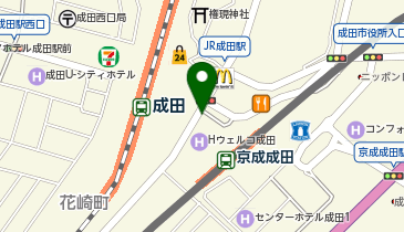 あせる王様 成田店の地図画像