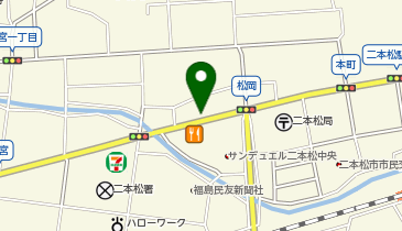 モバイル修理.jp 二本松店の地図画像