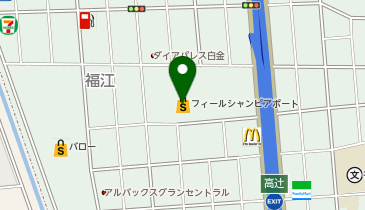 ニトリ デコホーム シャンピアポート店の地図画像
