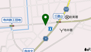 コインランドリー ホワイトピア 寺井店の地図画像