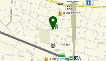 からあげ大丸屋 野方店の地図画像