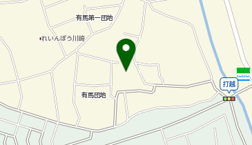 シェア畑 東有馬の地図画像