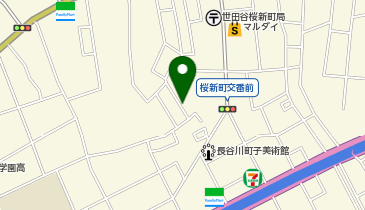 シェア畑 桜新町の地図画像