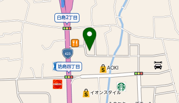 シェア畑 箕面中央の地図画像