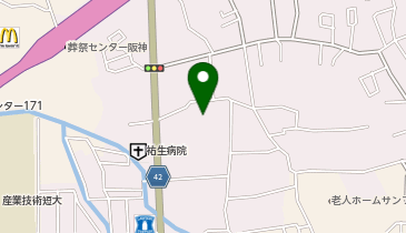 シェア畑 伊丹昆陽里の地図画像