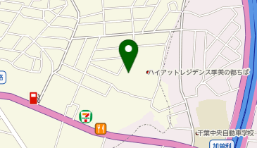 シェア畑 千葉中央の地図画像