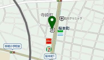 三十三銀行 新郊通支店の地図画像