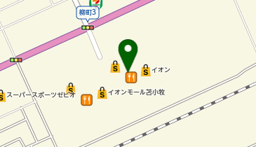 ビアードパパの作り立て工房 イオンモール苫小牧店の地図画像