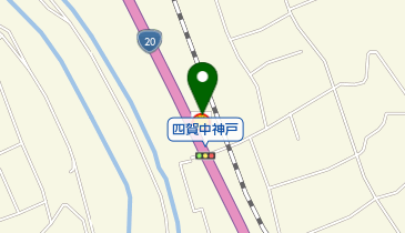 コインランドリー ホワイトピア 四賀店の地図画像