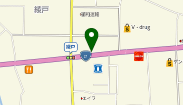 コインランドリー ホワイトピア 垂井店の地図画像