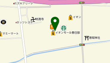 ビアードパパの作り立て工房 イオンモール春日部店の地図画像