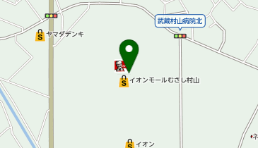 ビアードパパの作り立て工房 イオンモールむさし村山店の地図画像