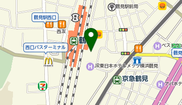 ビアードパパの作り立て工房 シァル鶴見店の地図画像