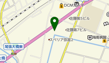 コインランドリーホワイトピア 弥富店の地図画像