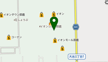 ビアードパパの作り立て工房 イオンモール鈴鹿店の地図画像