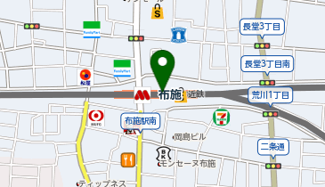ビアードパパの作り立て工房 近鉄東大阪店の地図画像