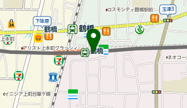 ビアードパパの作り立て工房 近鉄鶴橋駅店の地図画像