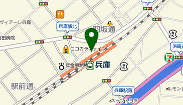 ビアードパパの作り立て工房 JR兵庫駅店の地図画像