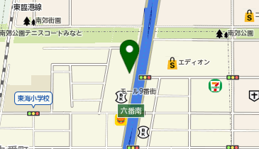 コインランドリー ホワイトピア 9番街店の地図画像