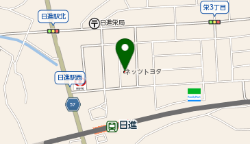 トヨタモビリティ東名古屋株式会社 日進駅前店の地図画像