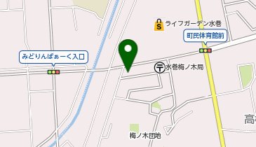 鶏笑 水巻店の地図画像