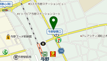 イチゴ 与野店の地図画像