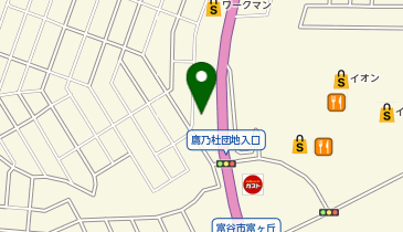 キミとホイップ 富谷店の地図画像