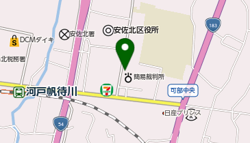 鉄板cafe minomino(カフェ ミノミノ)の地図画像