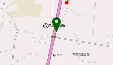 餃子の雪松 栗原店の地図画像