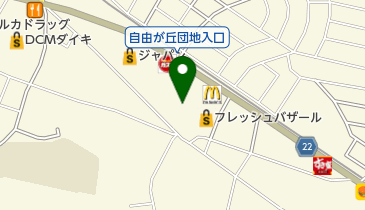 コインランドリーホワイトピア 志染店の地図画像