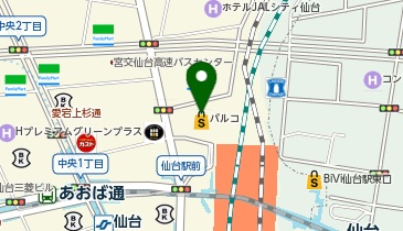 結婚相談所ノッツェ 仙台支店の地図画像