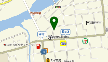 板垣治療院の地図画像