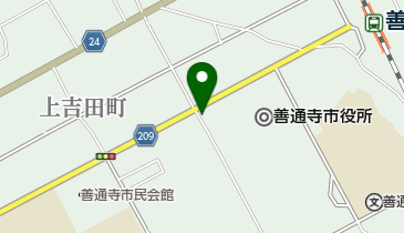 コインランドリーホワイトピア 善通寺店の地図画像