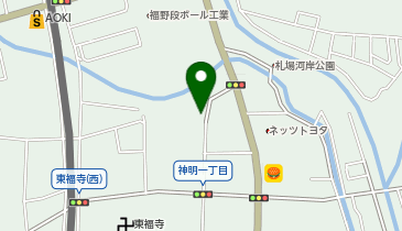 草加宿神明庵の地図画像