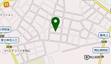 神明公園の地図画像