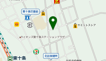 サクラダ治療室の地図画像