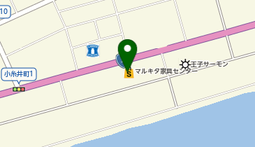 フランスベッド ギャラリー苫小牧の地図画像