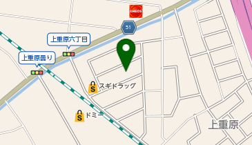 フランスベッド ギャラリー三河の地図画像