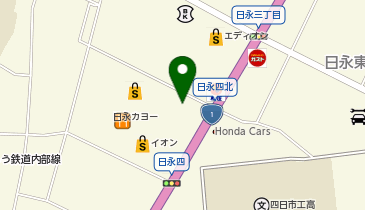 フランスベッド ギャラリー三重の地図画像