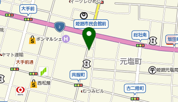 フランスベッド ギャラリー姫路の地図画像