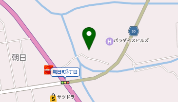 栗山さくらキャンプ場の地図画像